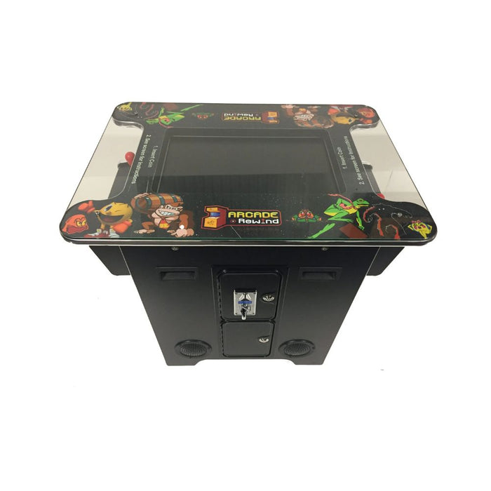 Arcade Rewind 412 Game Tabletop Arcade Machine  - front and top