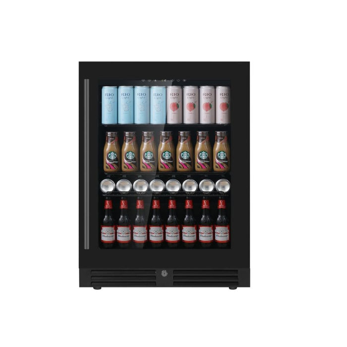 KingsBottle 145L Low-E Glass Bar Fridge