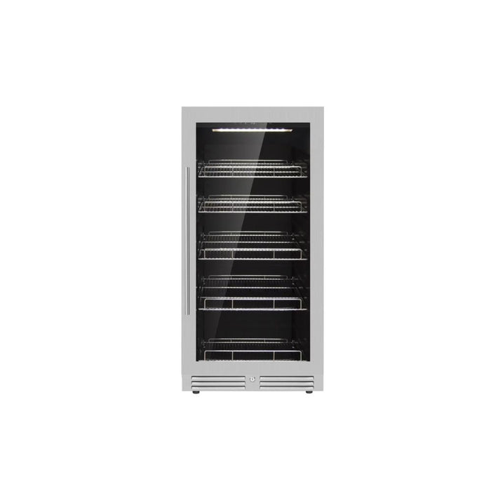 KingsBottle 265L Low-E Glass Bar Fridge