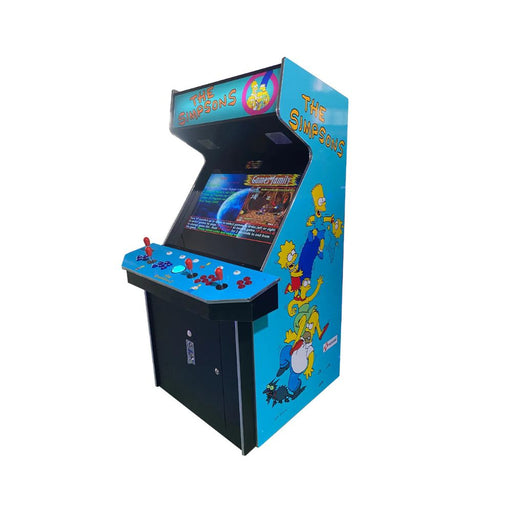 The Simpsons 4 Player 4700 Game Arcade Machine - left