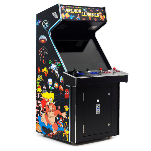 Arcade Classics 4 Player Arcade Machine side view 