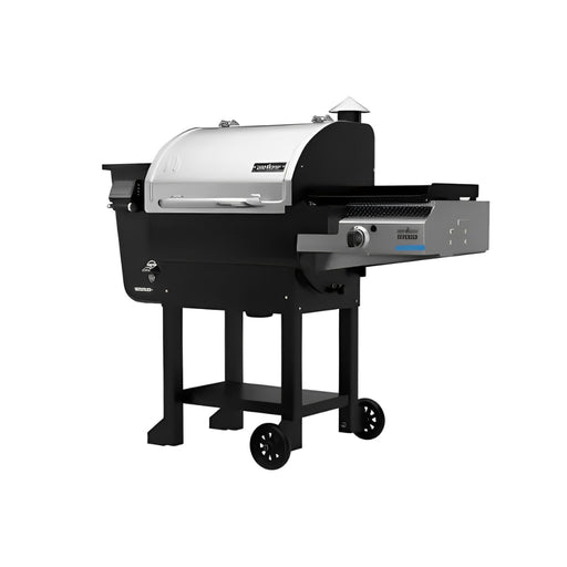 Camp Chef Woodwind 24 Pellet Grill WIFI With Sidekick full view 