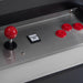 Closeup of player one controller on the 60 in 1 Arcade Table